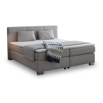 Boxspring UDEN Stof 142/09 Grijs 180x200 Boxspring UDEN Stof 142/09 Grijs 180x200