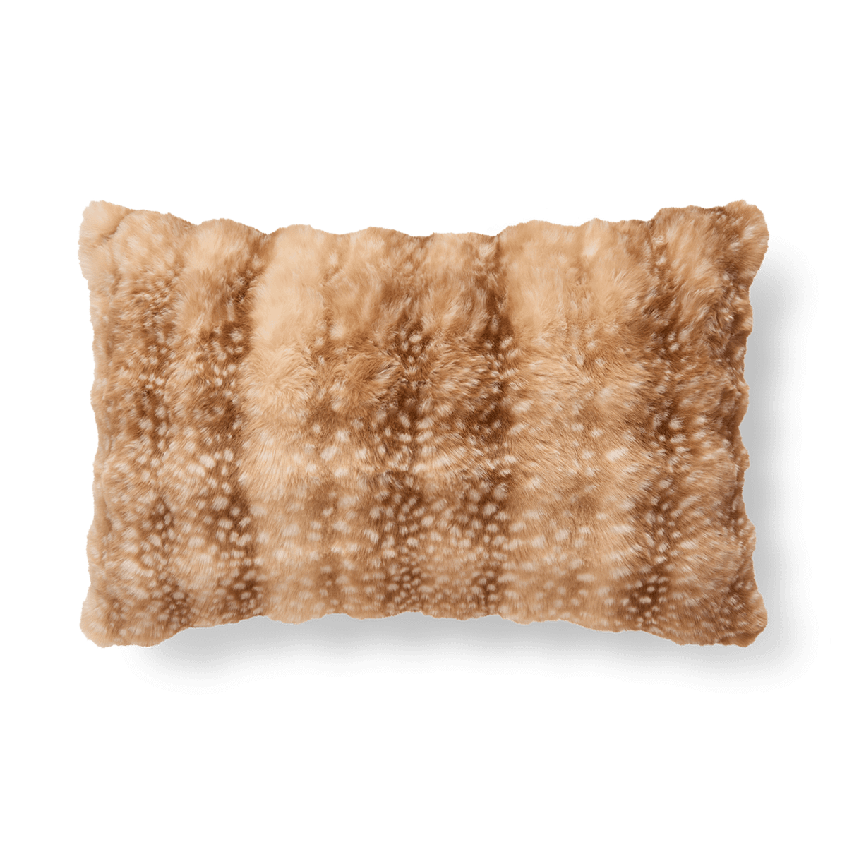 Kussen ZERFY 80x50 Poly Imitatiebond Karamel