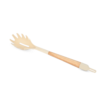 Spaghettilepel DOROTA Beige/Hout Spaghettilepel DOROTA Beige/Hout