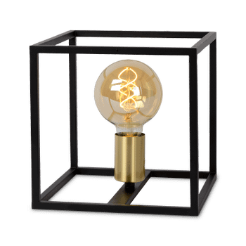 Tafellamp RUBEN 1Del. Zwart/Goud Tafellamp RUBEN 1Del. Zwart/Goud