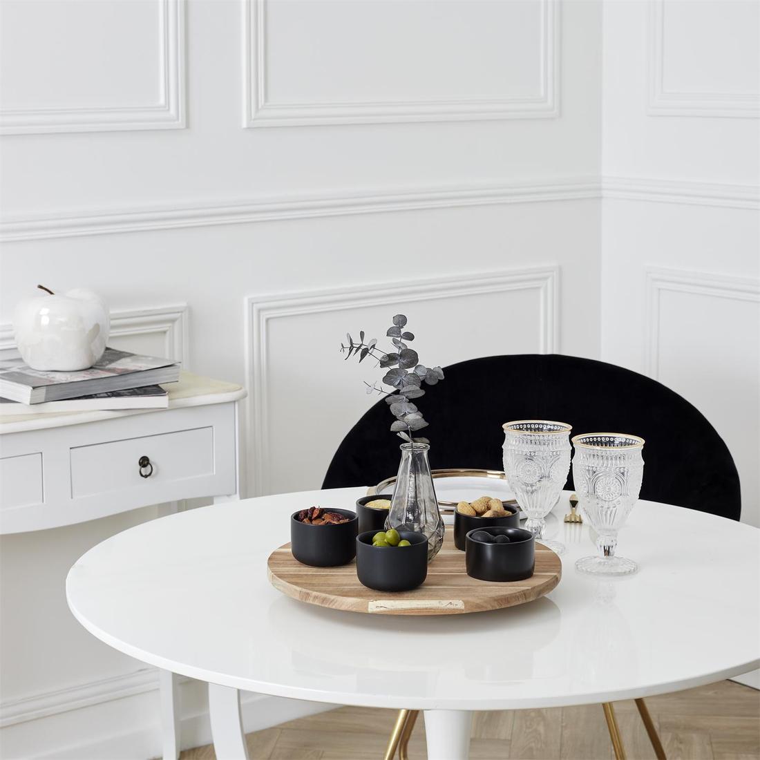 Draaiplateau ACARA Acacia Bruin Draaiplateau ACARA Acacia Bruin