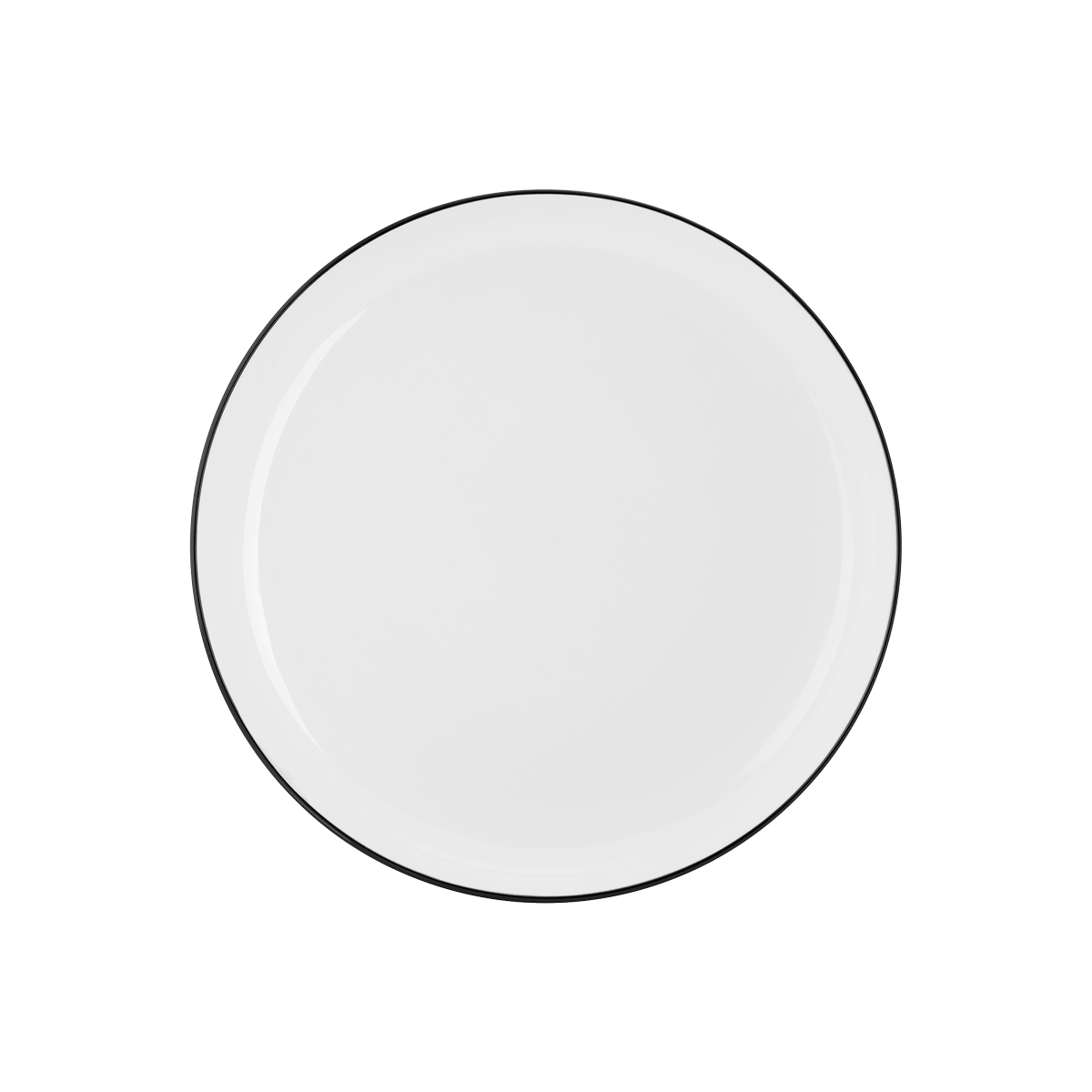 Plat Bord SEPS Wit/Rand Zwart