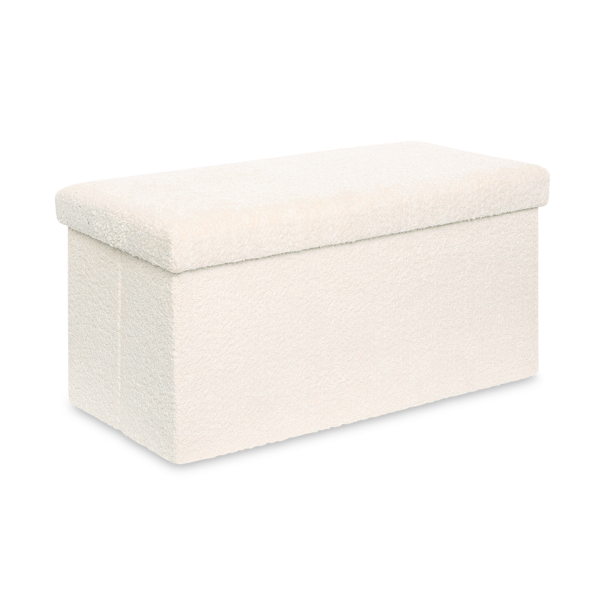 Opbergpouf SOANA Rechthoek Ivoor