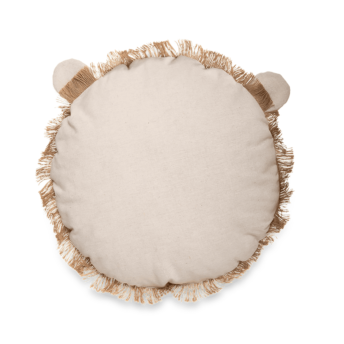 Kussen LEO Rnd Beige/Bruin