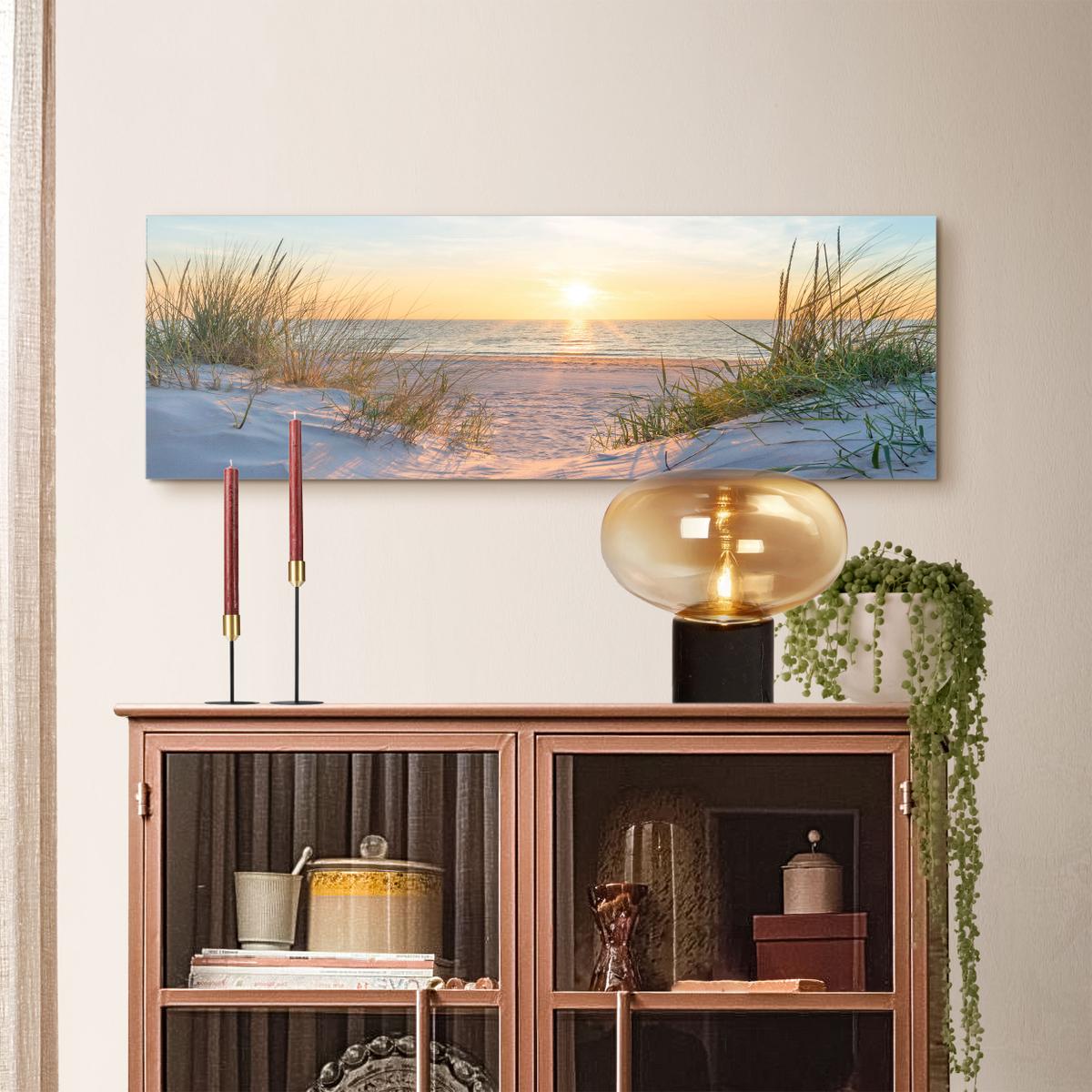 Canvas GOLDEN HOUR 90x30