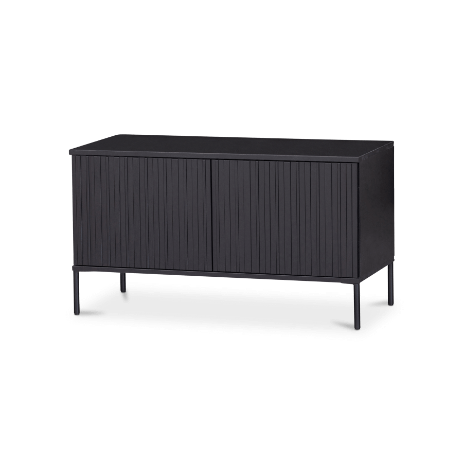 Woood TV-meubel GRAVURE Zwart B100 Woood TV-meubel GRAVURE Zwart B100