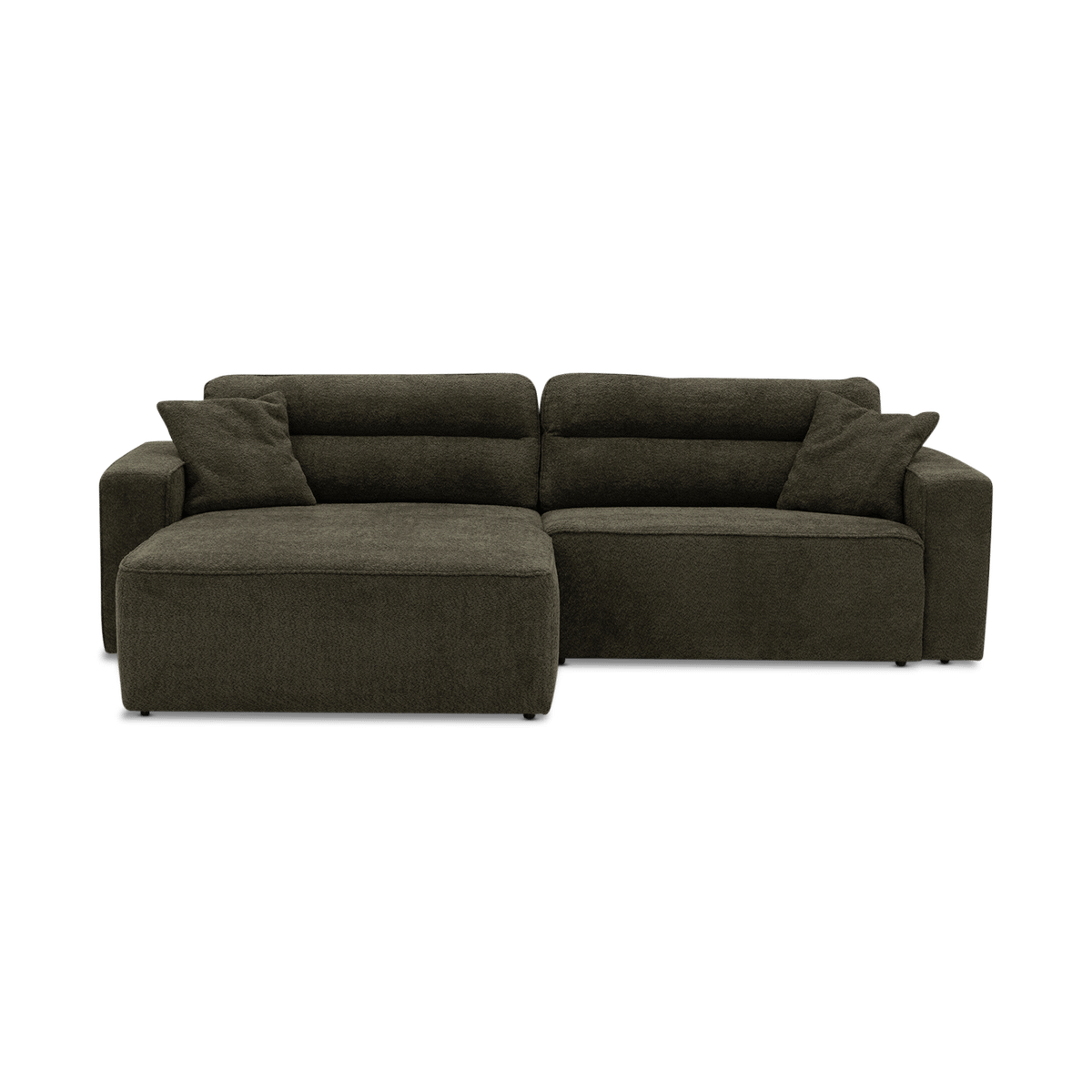 Hoeksalon FIGARO Longchair Links Groen B283