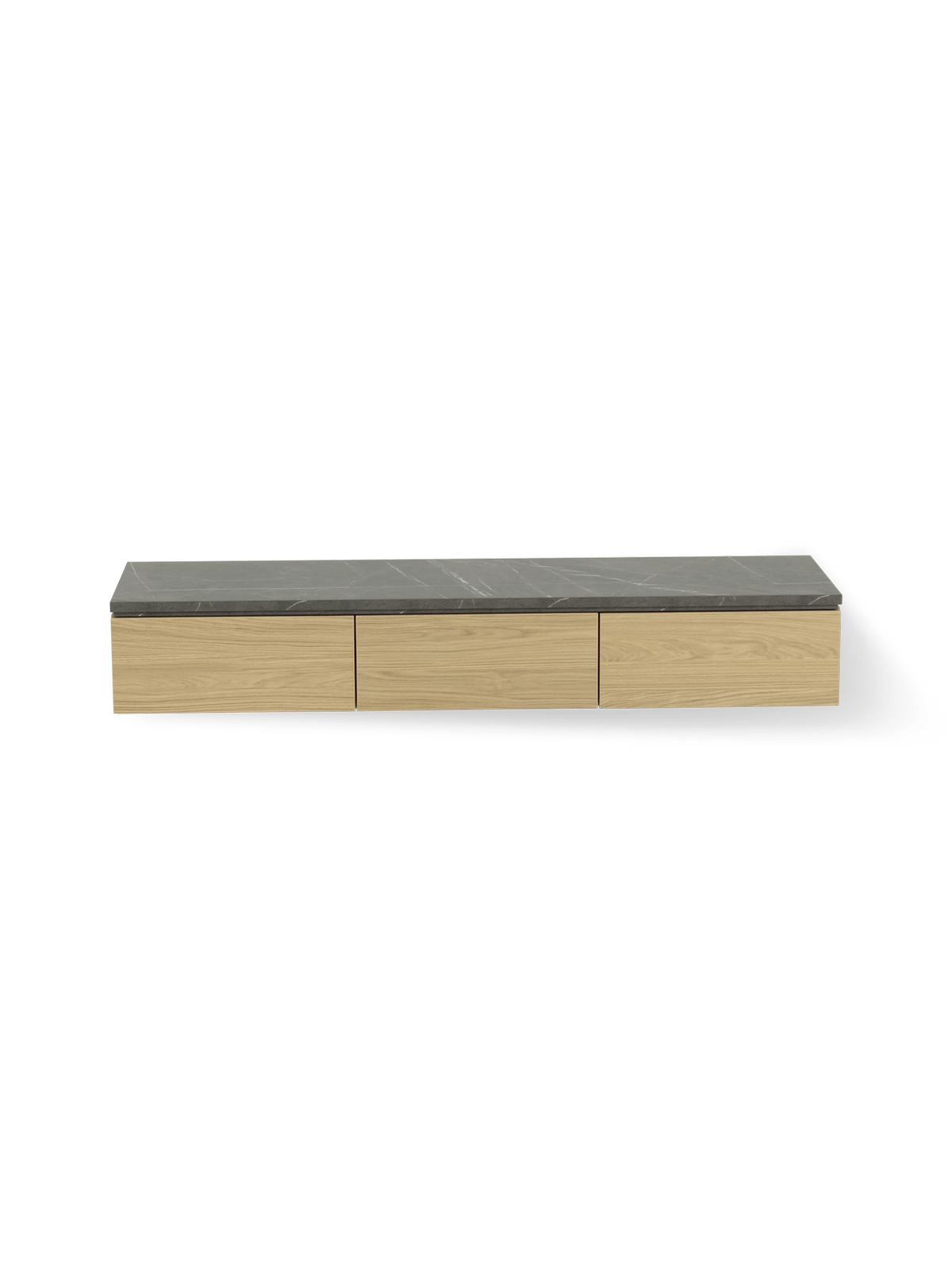 TV-module Milton in Blonde Oak/Pedra
