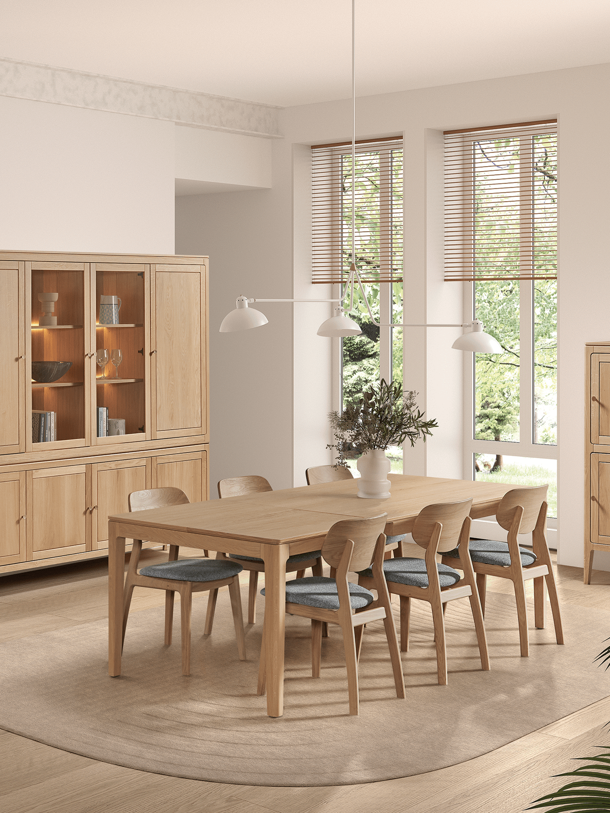 Verlengbare eettafel Pedro 200/280 x 100 cm