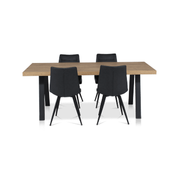 Eettafel met A-poot ABBEY Scarlet Oak 200x100 Eettafel met A-poot ABBEY Scarlet Oak 200x100