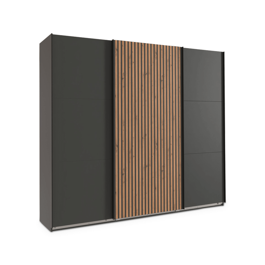 Kleerkast GERONA Grafiet/Artisan Eik B250 Kleerkast GERONA Grafiet/Artisan Eik B250