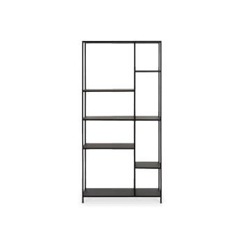 Boekenrek SPARROW Metaal Zwart Boekenrek SPARROW Metaal Zwart