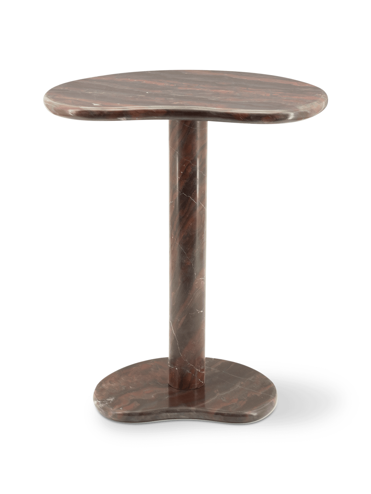 Bijzettafel Rosso Rood Marmer