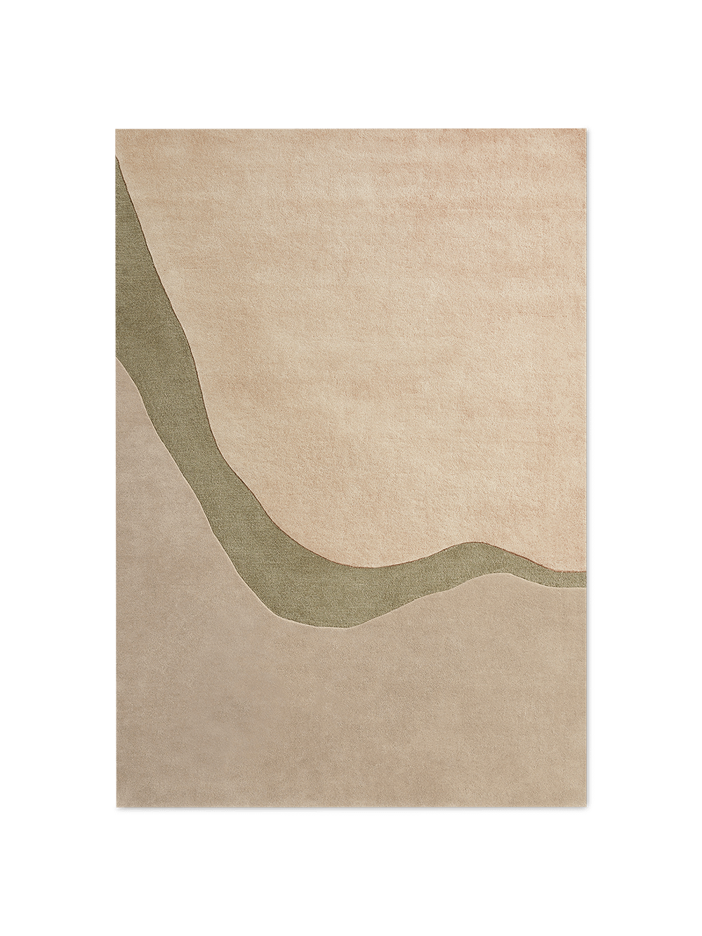 Tapijt Figari Khaki 160 x 230 cm