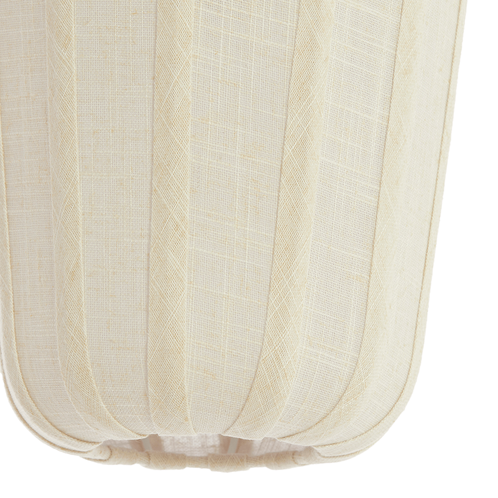 Hanglamp BIBURY Ø30 Bruin/Wit