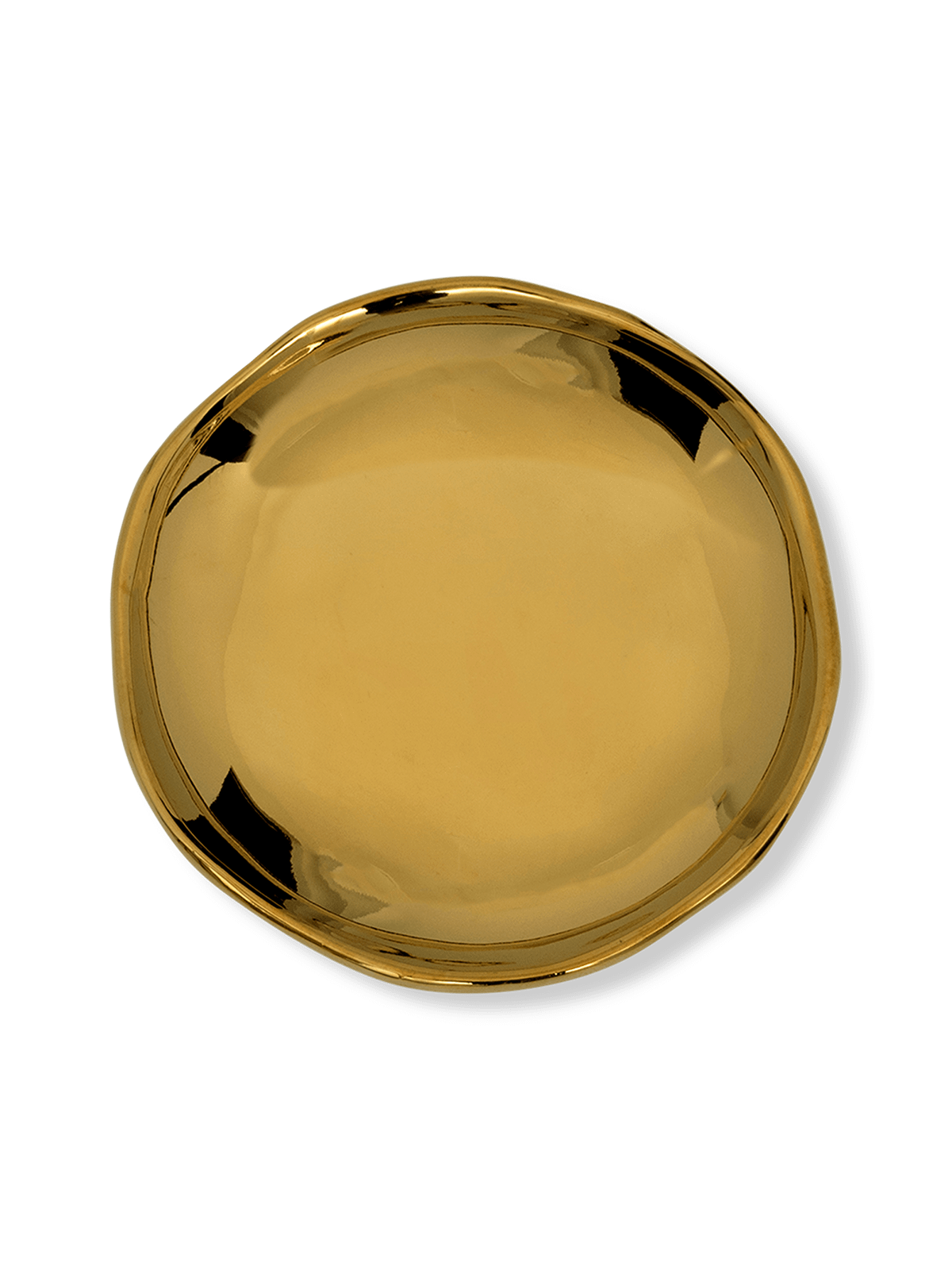 Bord Good Morning Goud Ø9 cm