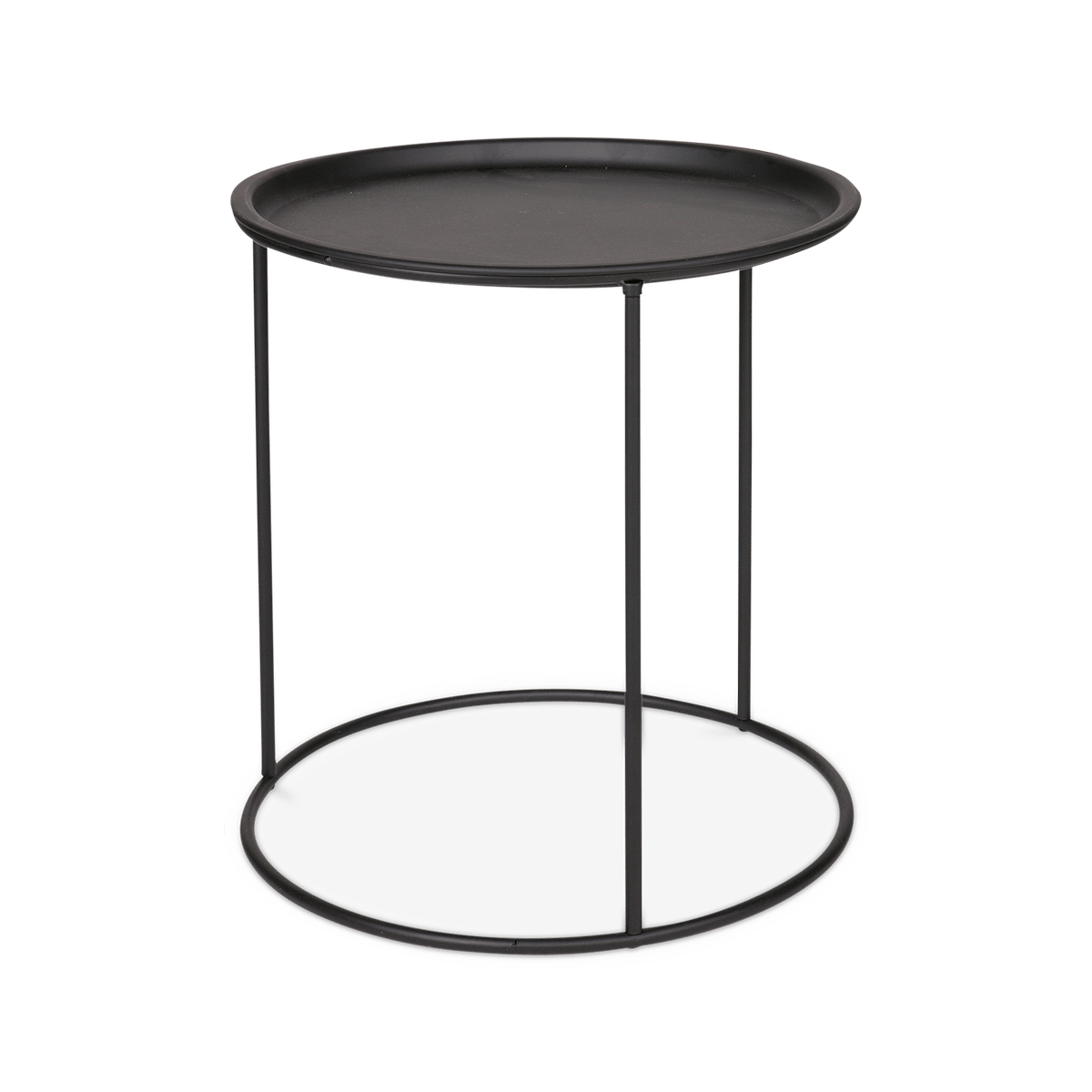 Bijzettafel FIG Ø40 Zwart
