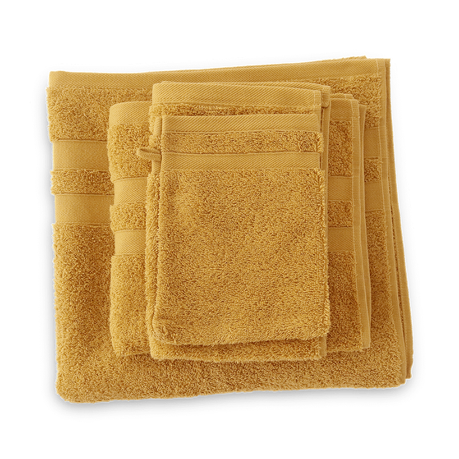 Handdoek MITTE Mustard Handdoek MITTE Mustard