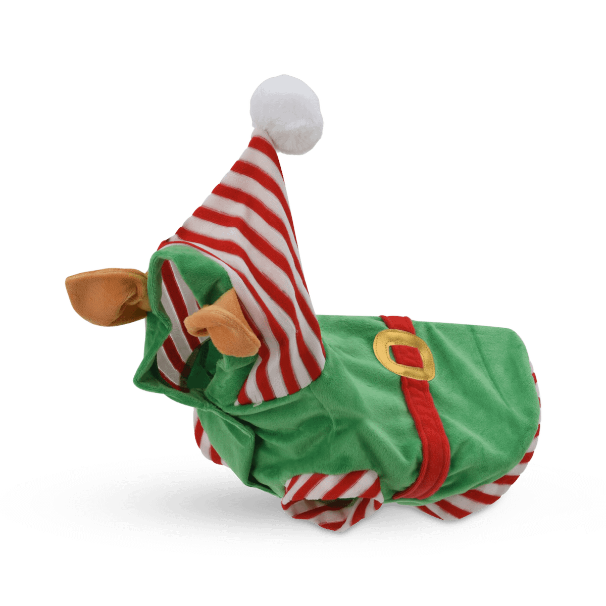 Kerstoutfit PET-MAS Dieren Groen/Bruin Ass.