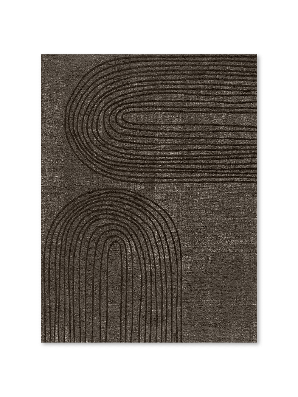 Tapijt Curzo Taupe 200 x 300 cm