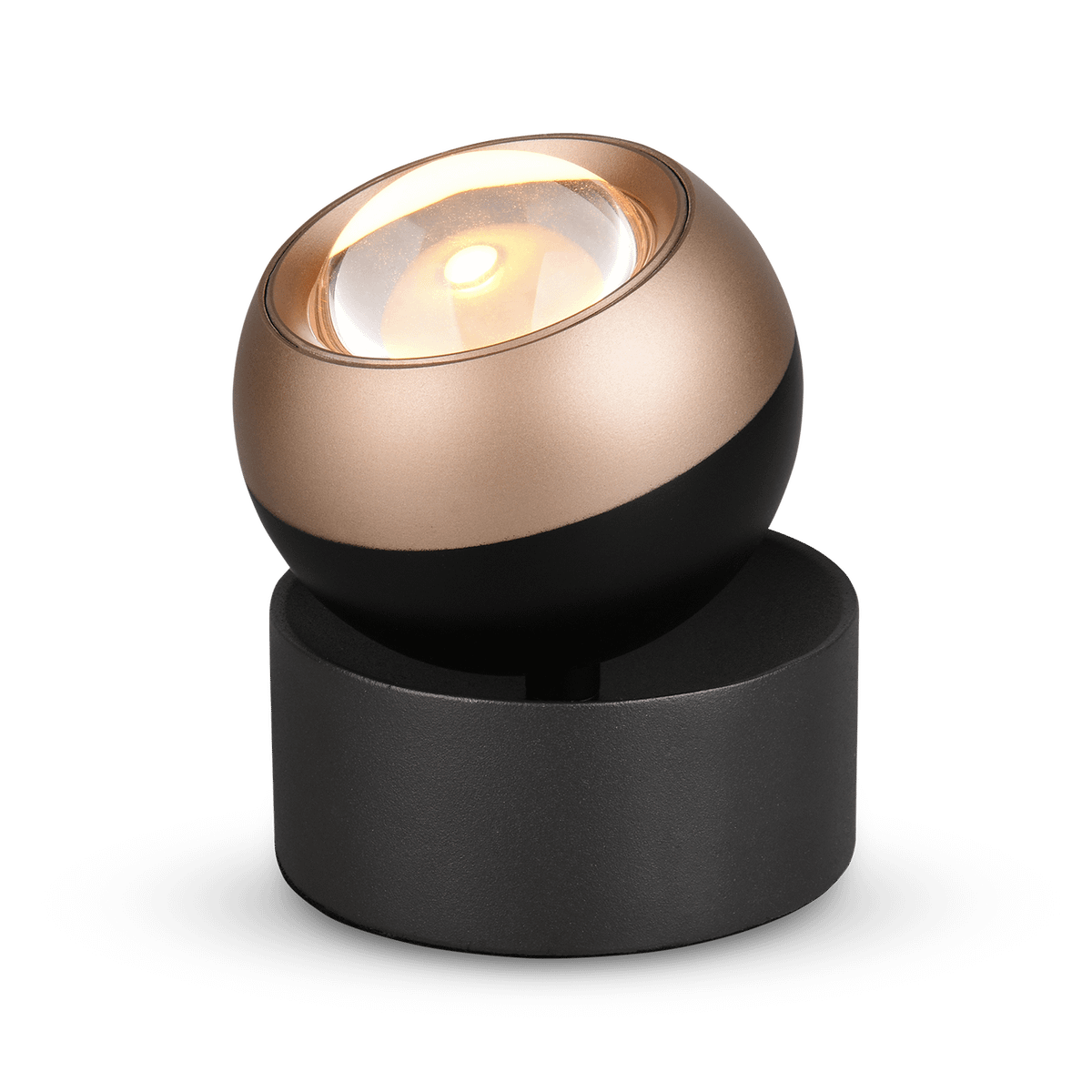 Tafellamp ORBIT Zwart/Coffee