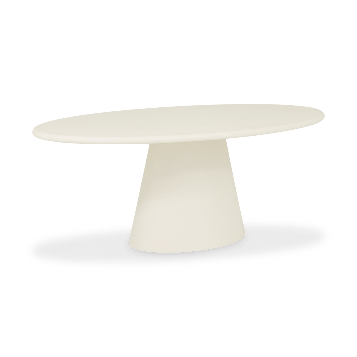 Eettafel KYTHIRA Ovaal 200x110 Microcement