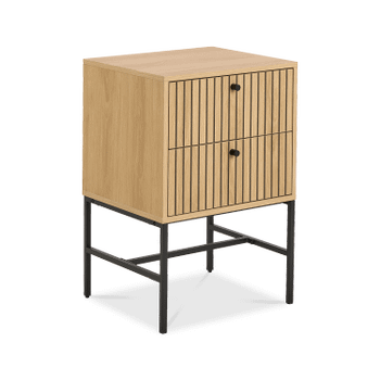 Nachttafel FIEBE 2L Decor Eik B46 Nachttafel FIEBE 2L Decor Eik B46