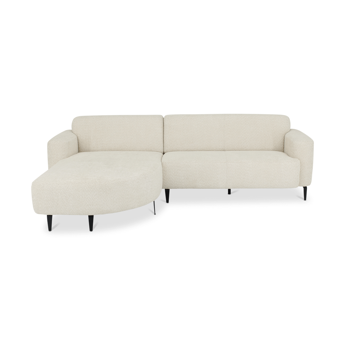 Hoeksalon THALIA Longchair Afgerond Links