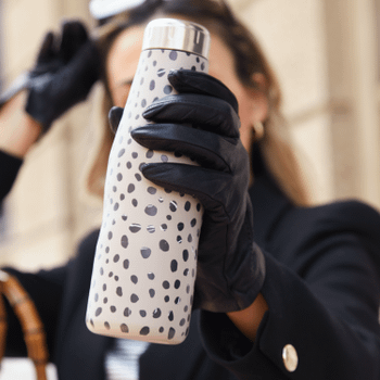 Isoleerfles DAMYAN 500ml Luipaard Beige Isoleerfles DAMYAN 500ml Luipaard Beige