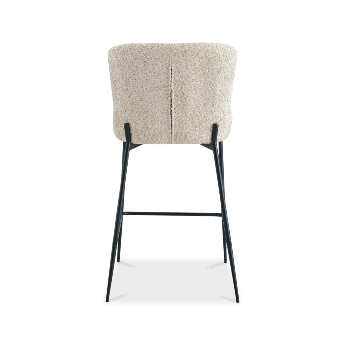 Barstoel DORIEN Bouclé Beige