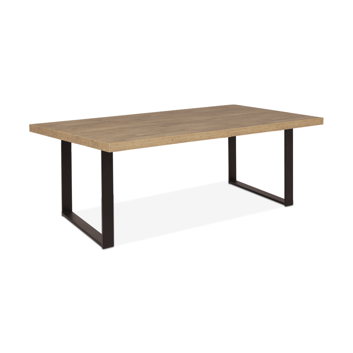 Eettafel met U-poot ABBEY Scarlet Oak 230x100