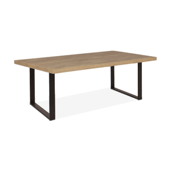 Eettafel met U-poot ABBEY Scarlet Oak 230x100 Eettafel met U-poot ABBEY Scarlet Oak 230x100