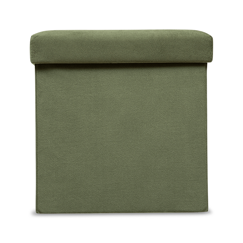 Opbergpouf LILORA Vk. Kaki