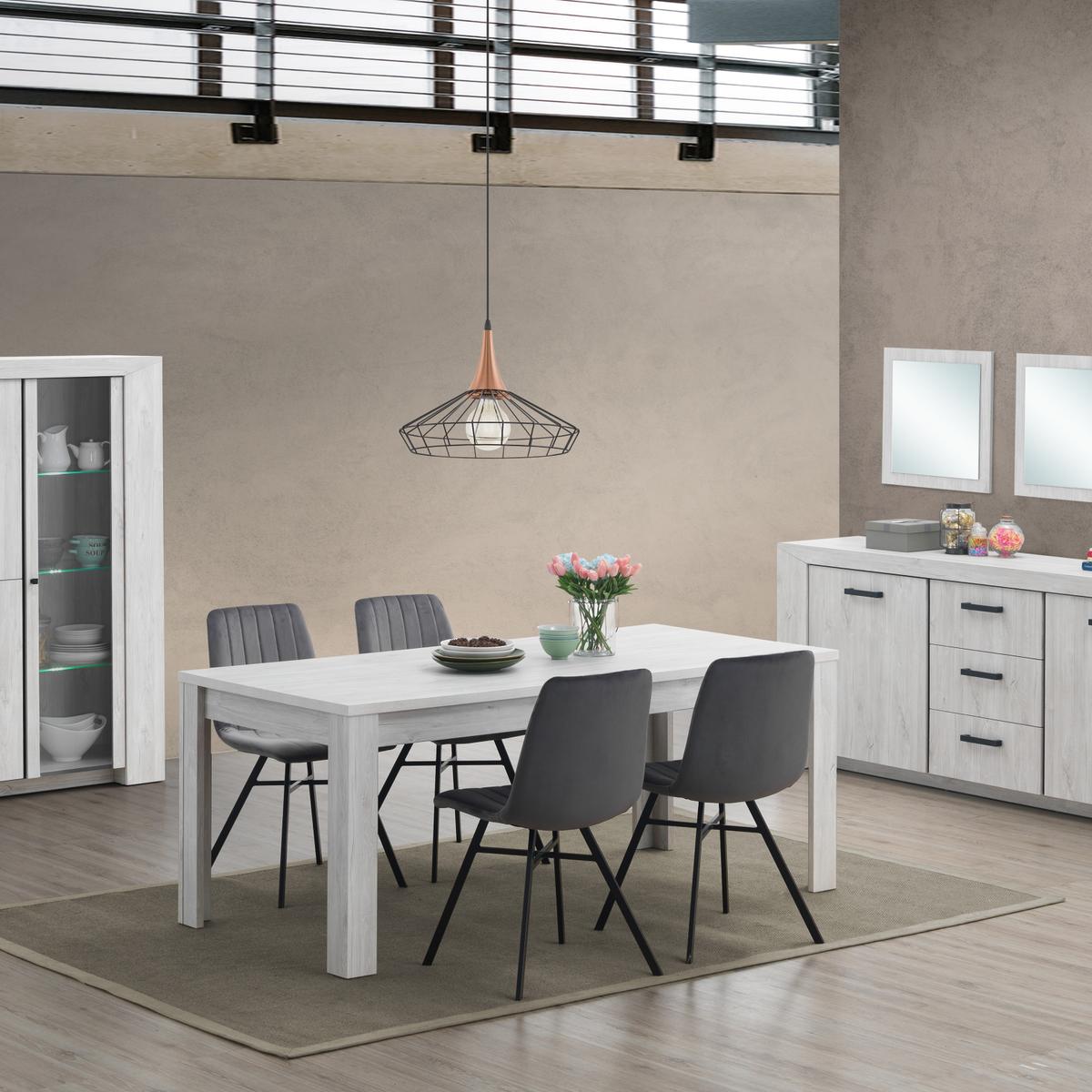 Eettafel OZARK White Oak 170x90