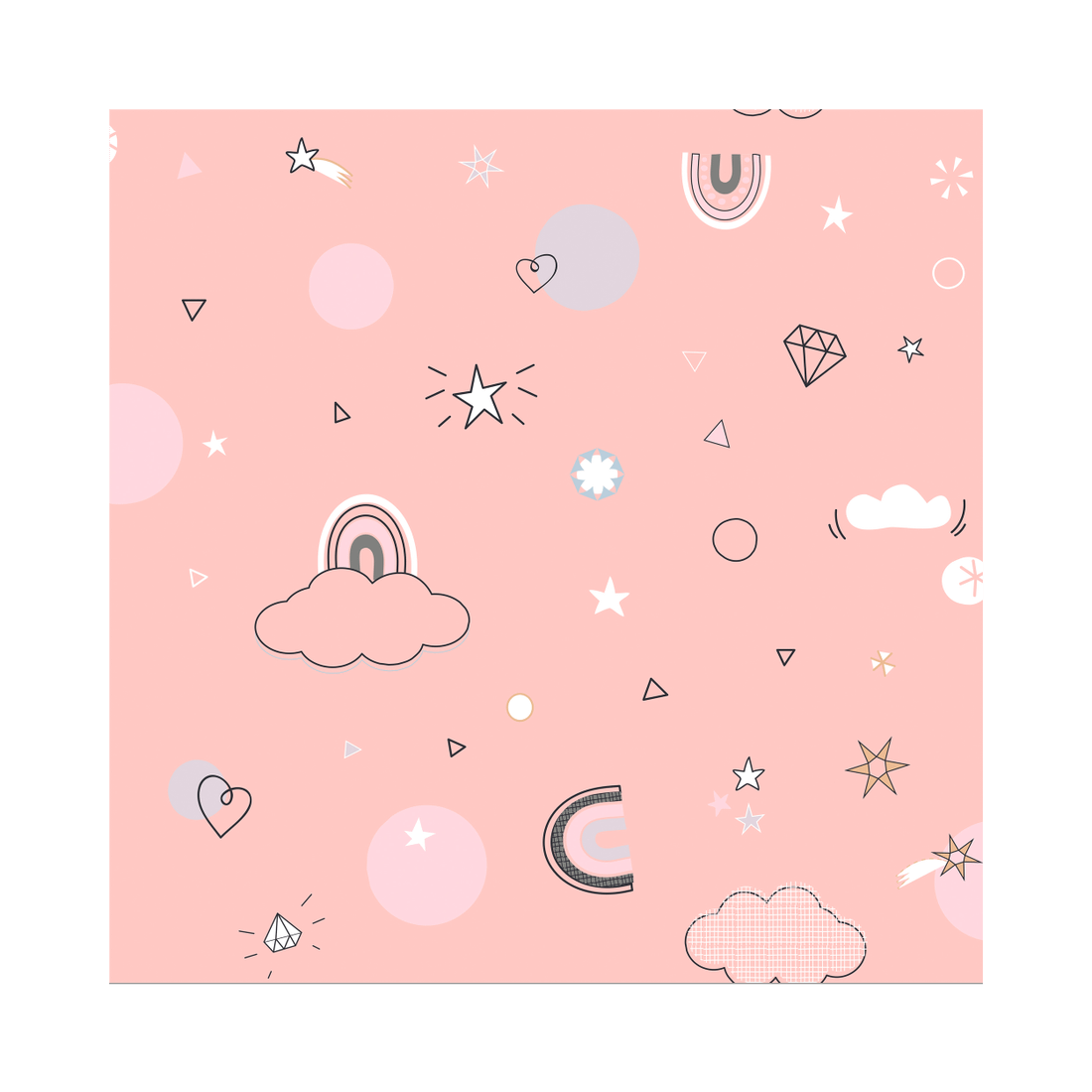 Bedtextiel UNICORN Roze Bedtextiel UNICORN Roze