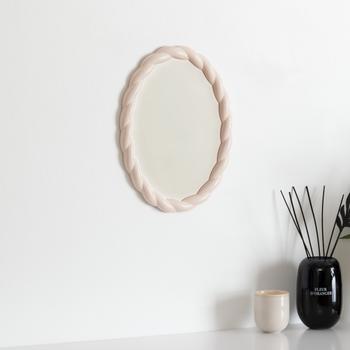 Spiegel ABBE Ovaal Beige Spiegel ABBE Ovaal Beige