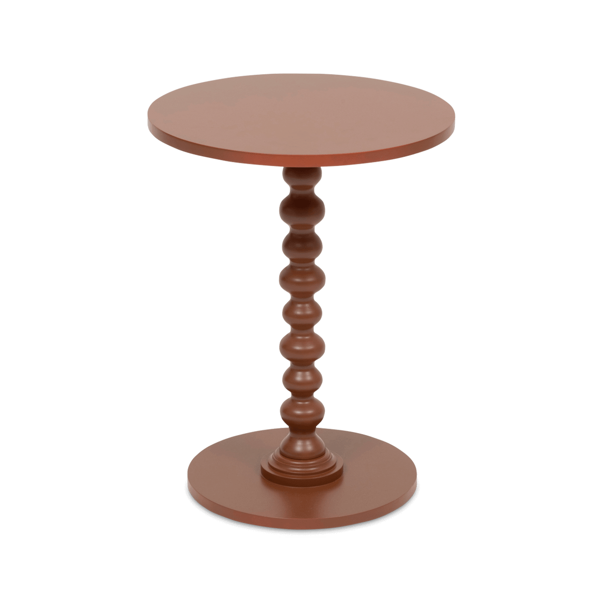 Bijzettafel AXIL Rond Terracotta