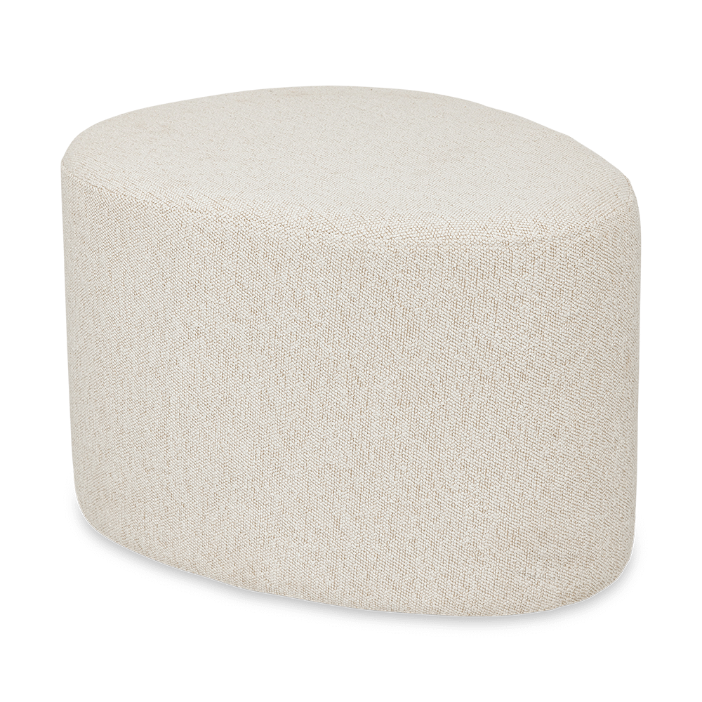 Pouf ADA Organisch Bouclé Naturel