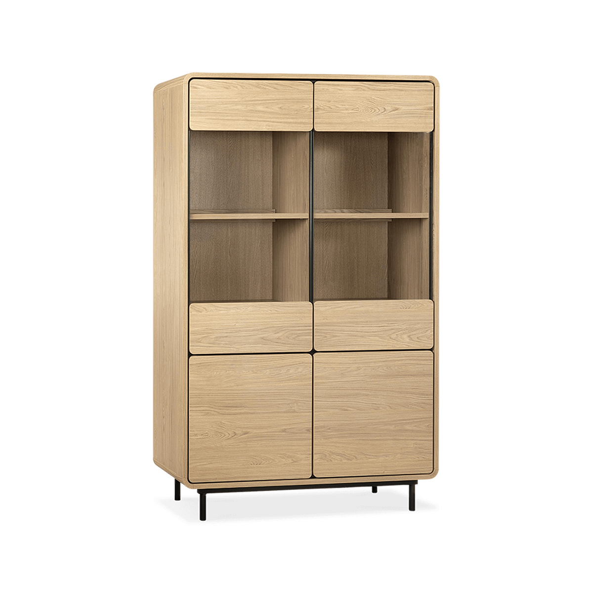 Vitrinekast LOUVRE (excl. LED) B122