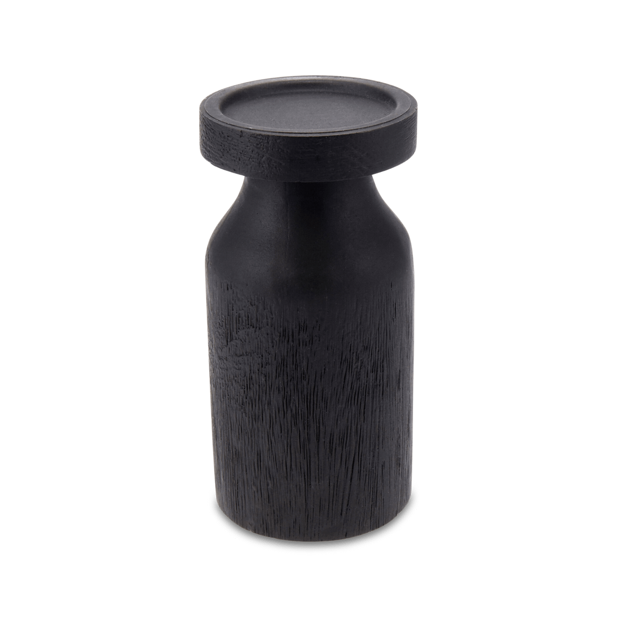 Kandelaar ROELOM Mango Zwart L