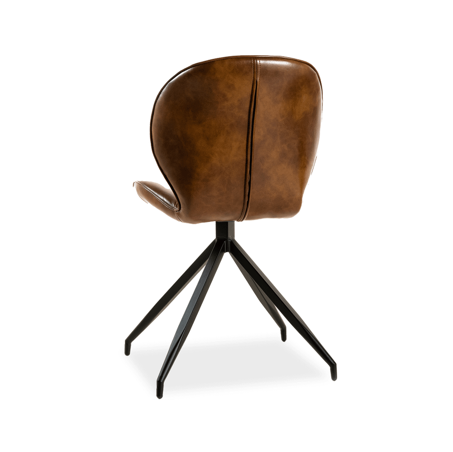 Stoel FRANCIS PU Cognac Stoel FRANCIS PU Cognac