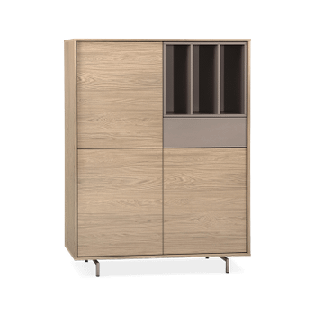 Wandkast PUERTO B123 Misty Oak Wandkast PUERTO B123 Misty Oak