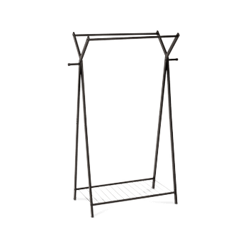 Kledingrek MERTY Met. Zwart Kledingrek MERTY Met. Zwart
