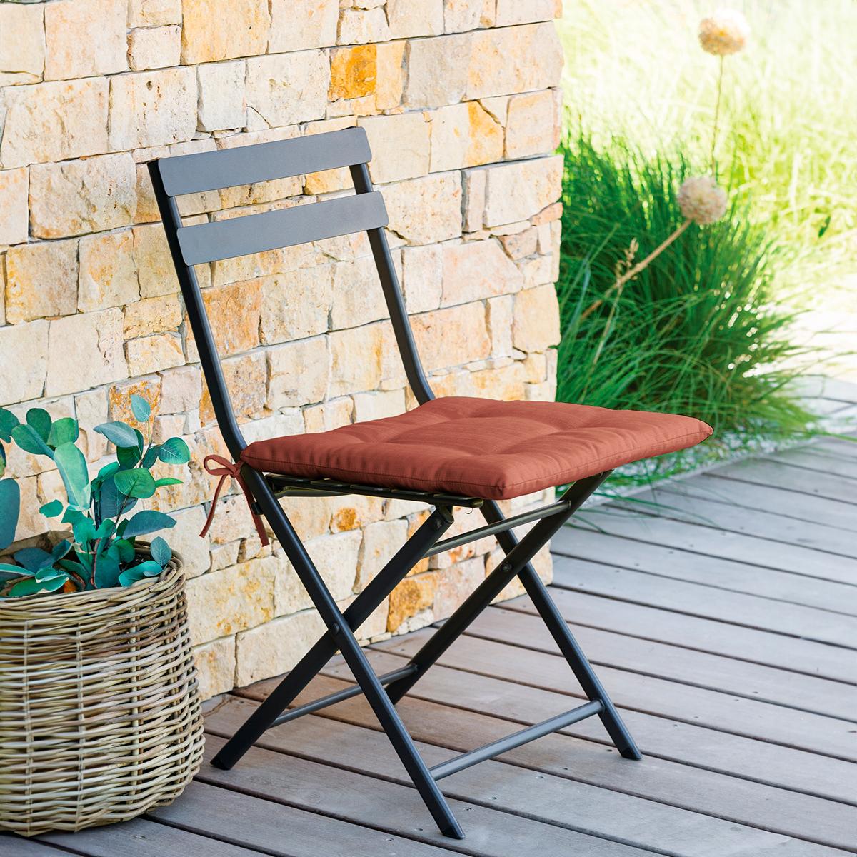 Stoelkussen GRIGIO Acajou