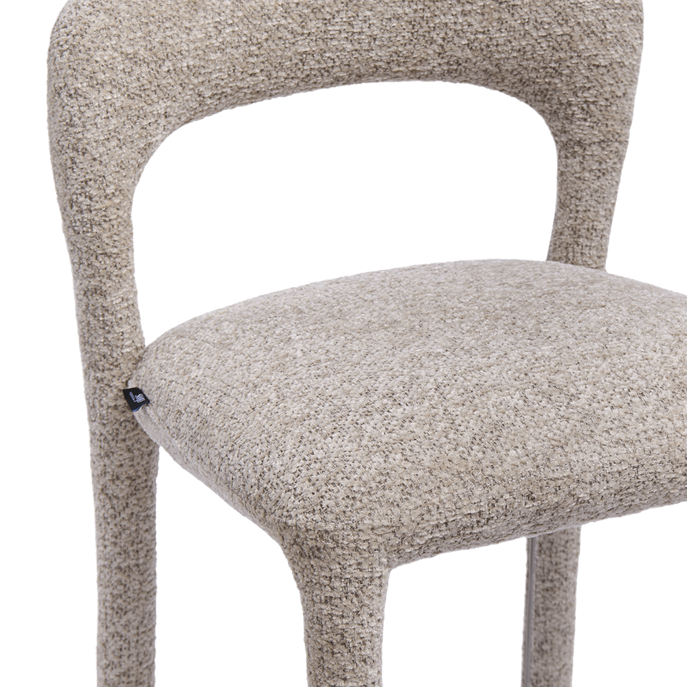 Barstoel LAURA Mushroom Taupe