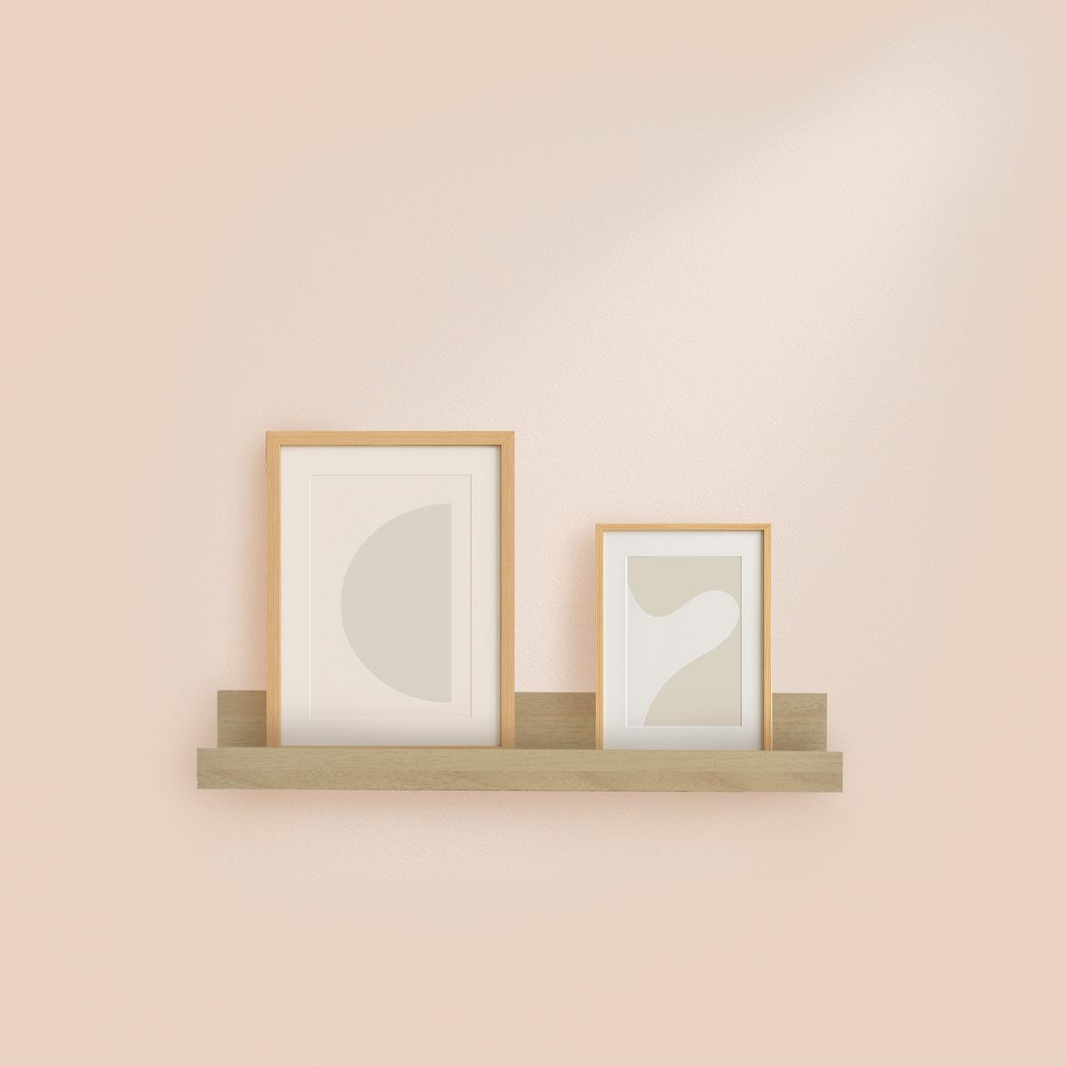 Wandplank ONNIO Opkant Naturel B80