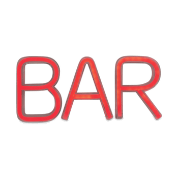 Neon Led BAR Rood Neon Led BAR Rood
