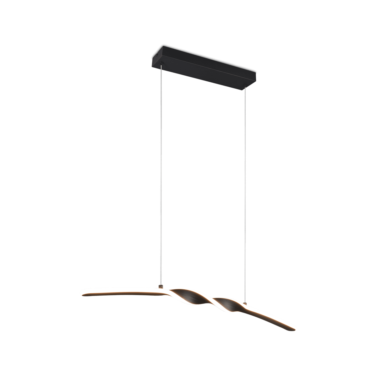 Hanglamp GINKO Metaal Mat Zwart