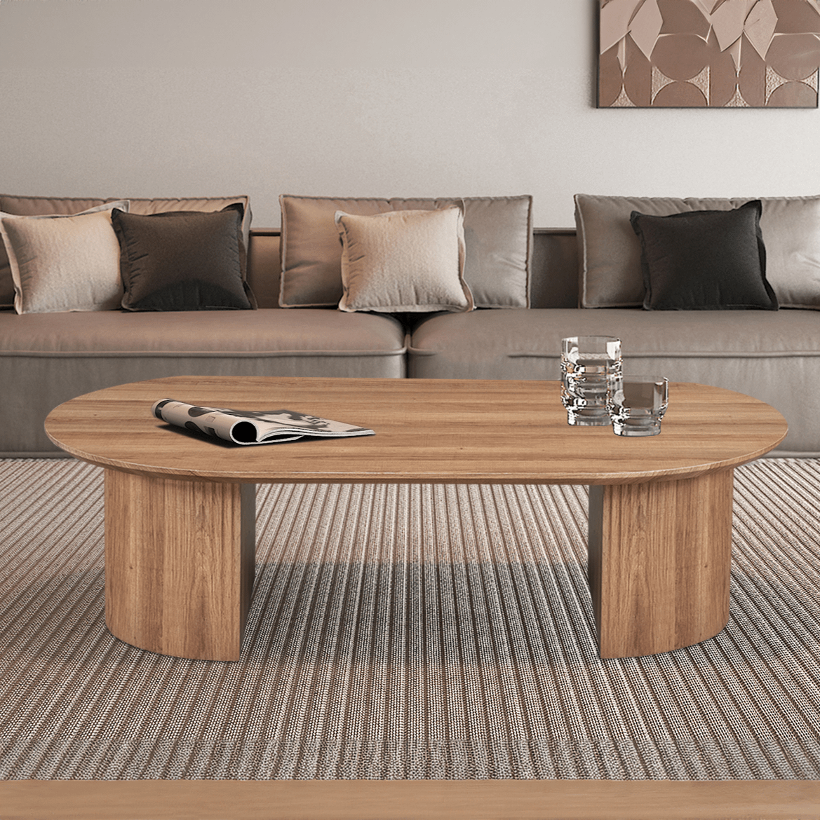 Salontafel PORTO Decor Oude Eik 120x70