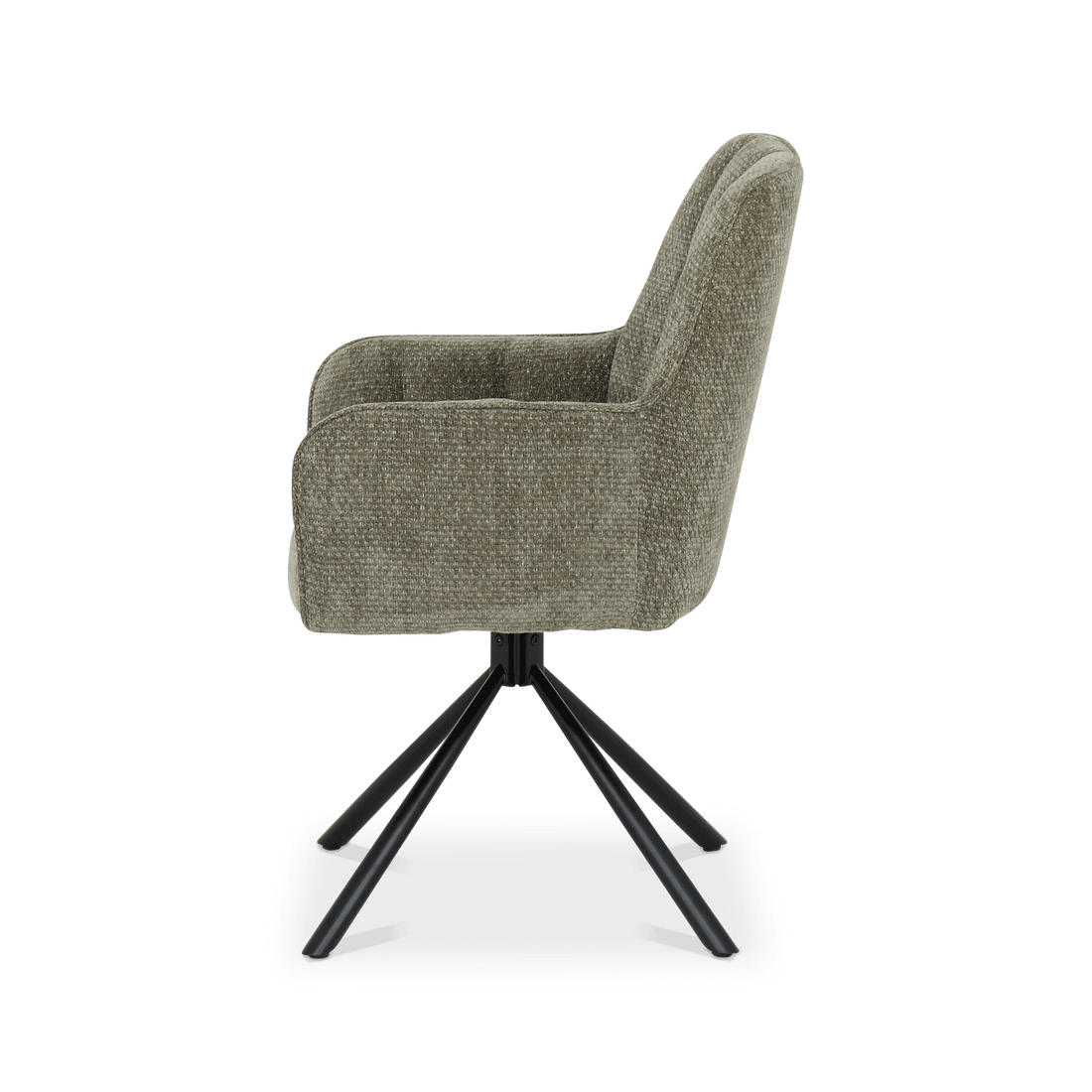 Armstoel ROCCO 360° Brown Natural Armstoel ROCCO 360° Brown Natural